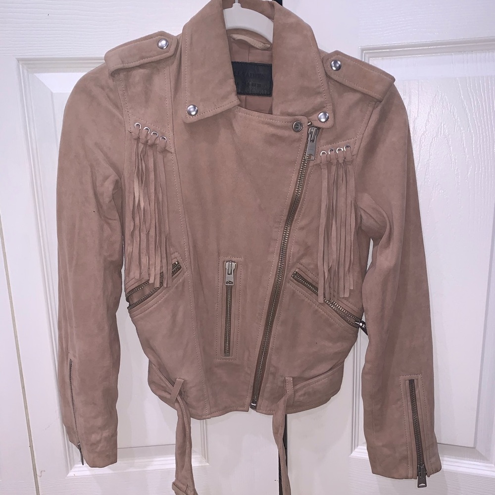 100% leather All Saints Jacket 😍